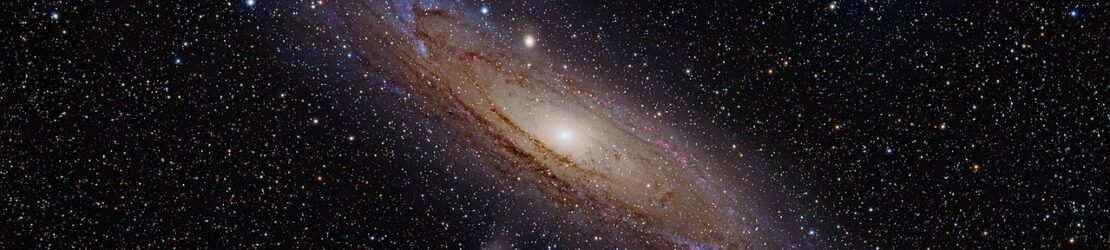 The Andromeda Galaxy distance can be measured with Cepheid variables among other means. This is one of the few galaxies that is actually moving toward the Milky Way galaxy.