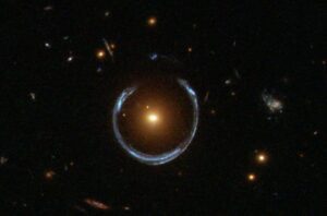 Einstein rings are predicted by general relativity; multiple sightings of these rings demonstrate relativity as likely an accurate description of reality.