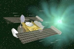 The Stardust spacecraft was to sample emissions from a comet and bring them back to earth.