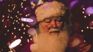 Secularists accuse Christians of believing in a celestial Santa Clause.