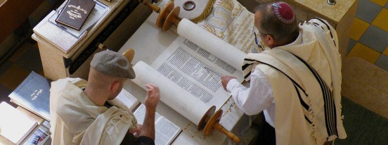 The Torah is the first five books of the Old Testament representing the Law.