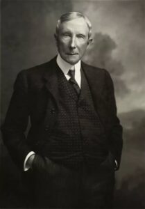 JD Rockefeller was one of the wealthiest men in America who extolled the virtues of philanthropy.