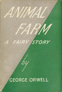 Animal Farm is political satire relating how all pigs are equal, but some are more equal than others.